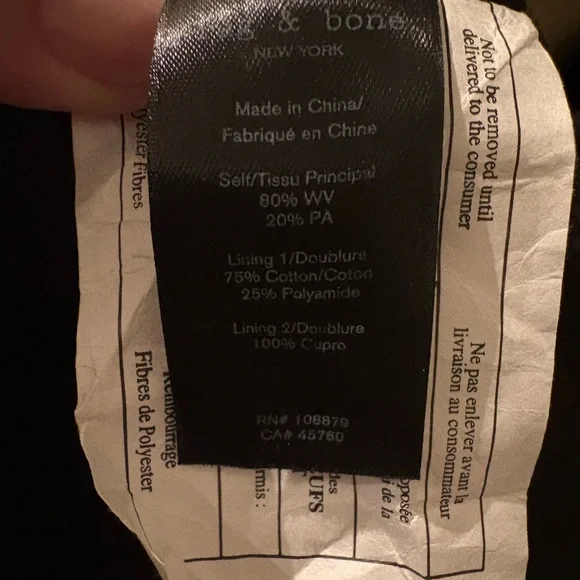 Beautiful rag & bone Coat - Picture 8 of 8